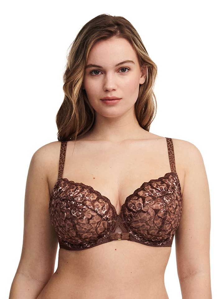 Бюстгальтер на косточках Chantelle, коричневый 
Бюстгальтер на косточках Chantelle, коричневый