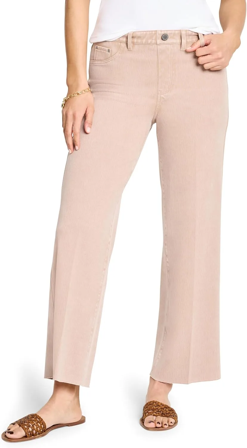 NIC+Zoe Women's 28" Recess Straight Knit Ankle Pull on Jeans
NIC+Zoe Women's 28" Recess Straight Knit Ankle Pull on Jeans