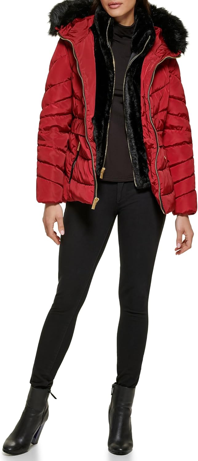 GUESS женская куртка-пуховик Guess средней толщины, Fur Lined British Tan
GUESS женская куртка-пуховик Guess средней толщины, Fur Lined British Tan