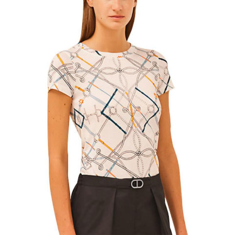 Футболка женская экрю HERMES
Футболка женская экрю HERMES