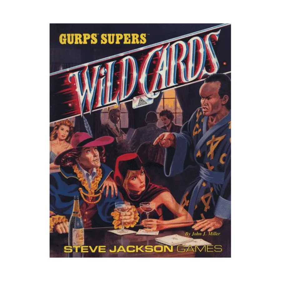 Wild Cards, GURPS (1st-3rd Edition) - Supers, мягкая обложка 
Wild Cards, GURPS (1st-3rd Edition) - Supers, мягкая обложка