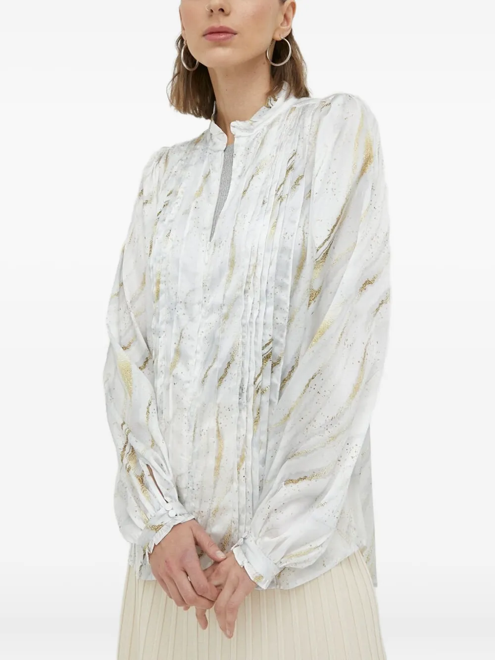 Блузка со складками Bruuns Bazaar, белый
Блузка со складками Bruuns Bazaar, белый