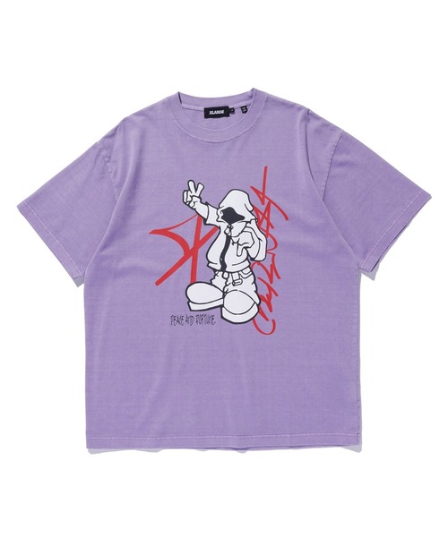 Футболка с коротким рукавом, пигментная окраска XLARGE, светло-фиолетовая
Футболка с коротким рукавом, пигментная окраска XLARGE, светло-фиолетовая