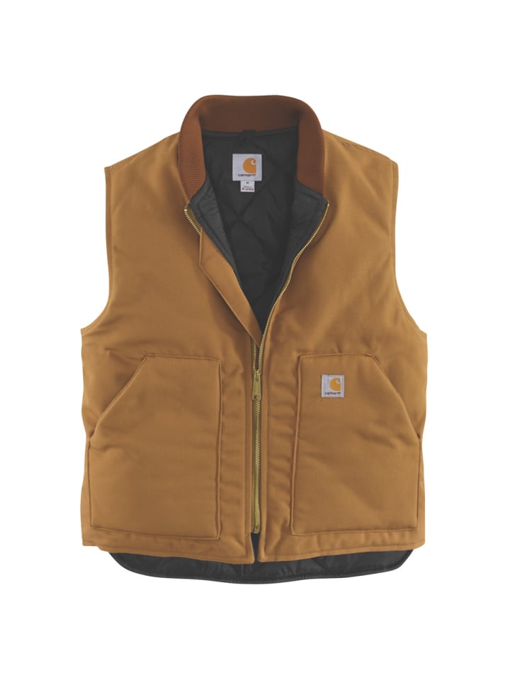 CARHARTT Утепленный жилет коричневого цвета
CARHARTT Утепленный жилет коричневого цвета