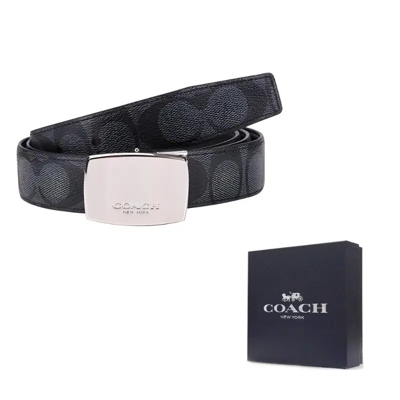 Кожаные ремни для мужчин COACH, черный
Кожаные ремни для мужчин COACH, черный