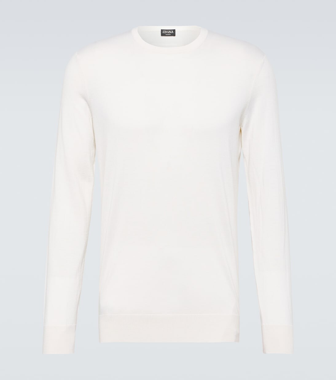 Свитер из кашемира и шелка Zegna, белый
Свитер из кашемира и шелка Zegna, белый