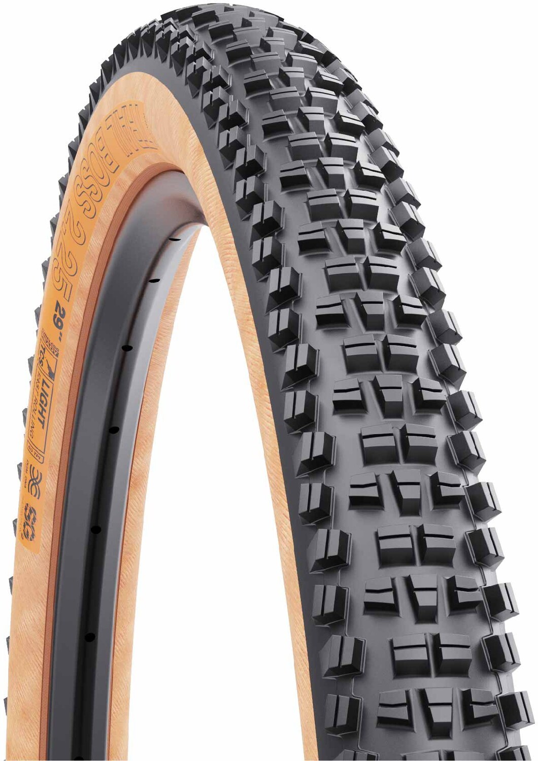 Trail Boss Tire — Тановая стена WTB, хаки
Trail Boss Tire — Тановая стена WTB, хаки