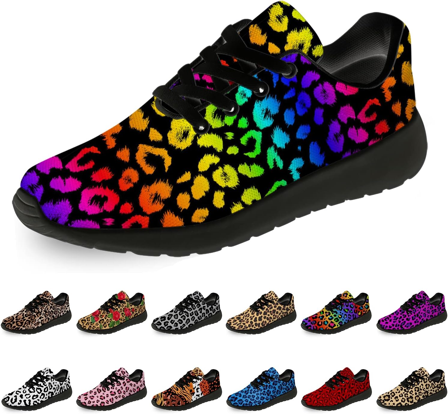 Кроссовки с леопардовым принтом для женщин и мужчин, беговые кроссовки, удобные легкие кроссовки для прогулок и тенниса, обувь с имитацией животной кожи, подарки Horethy, Rainbow448
Кроссовки с леопардовым принтом для женщин и мужчин, беговые кроссовки, удобные легкие кроссовки для прогулок и тенниса, обувь с имитацией животной кожи, подарки Horethy, Rainbow448