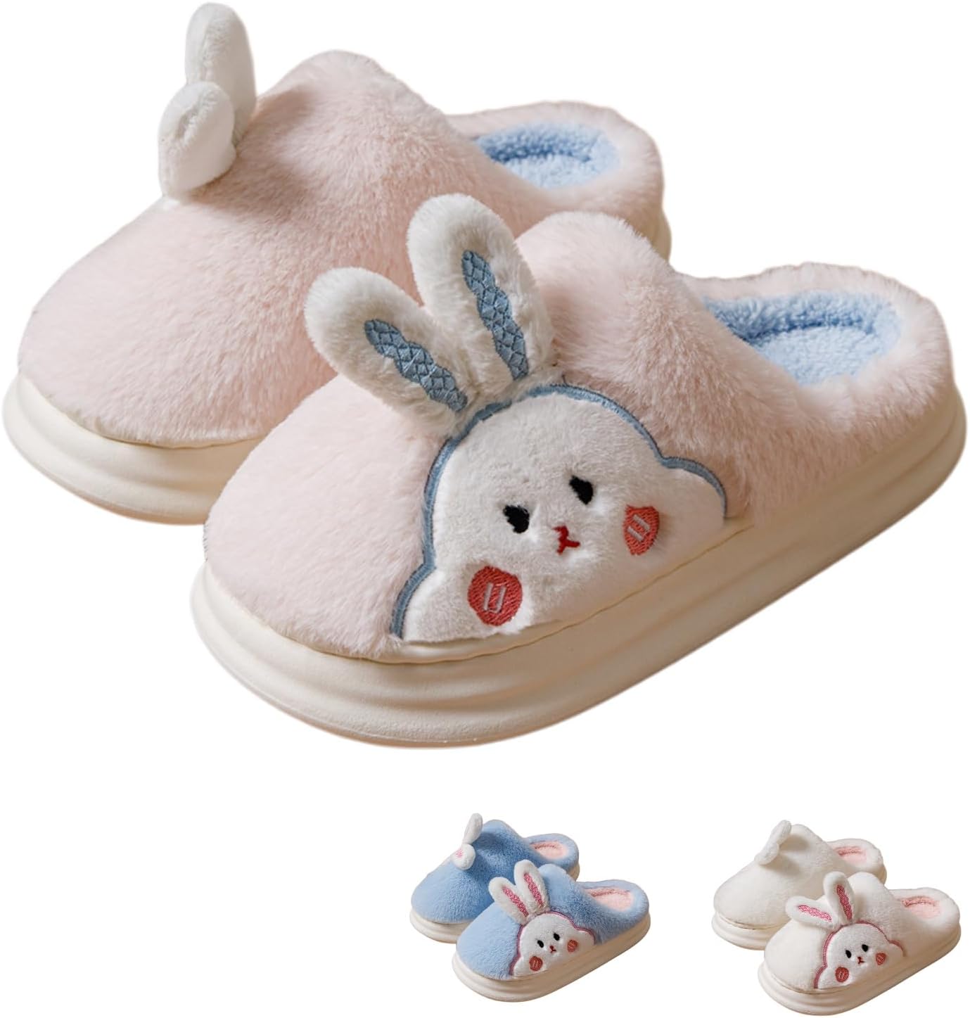 Плюшевые тапочки UNMULFC в виде кролика, мягкие и пушистые тапочки для женщин и мужчин, забавные домашние тапочки-башмачки, теплые с платформой, милые мультяшные тапочки Kawaii, шлепанцы для дома с противоскользящей подошвой, розовый
Плюшевые тапочки UNMULFC в виде кролика, мягкие и пушистые тапочки для женщин и мужчин, забавные домашние тапочки-башмачки, теплые с платформой, милые мультяшные тапочки Kawaii, шлепанцы для дома с противоскользящей подошвой, розовый