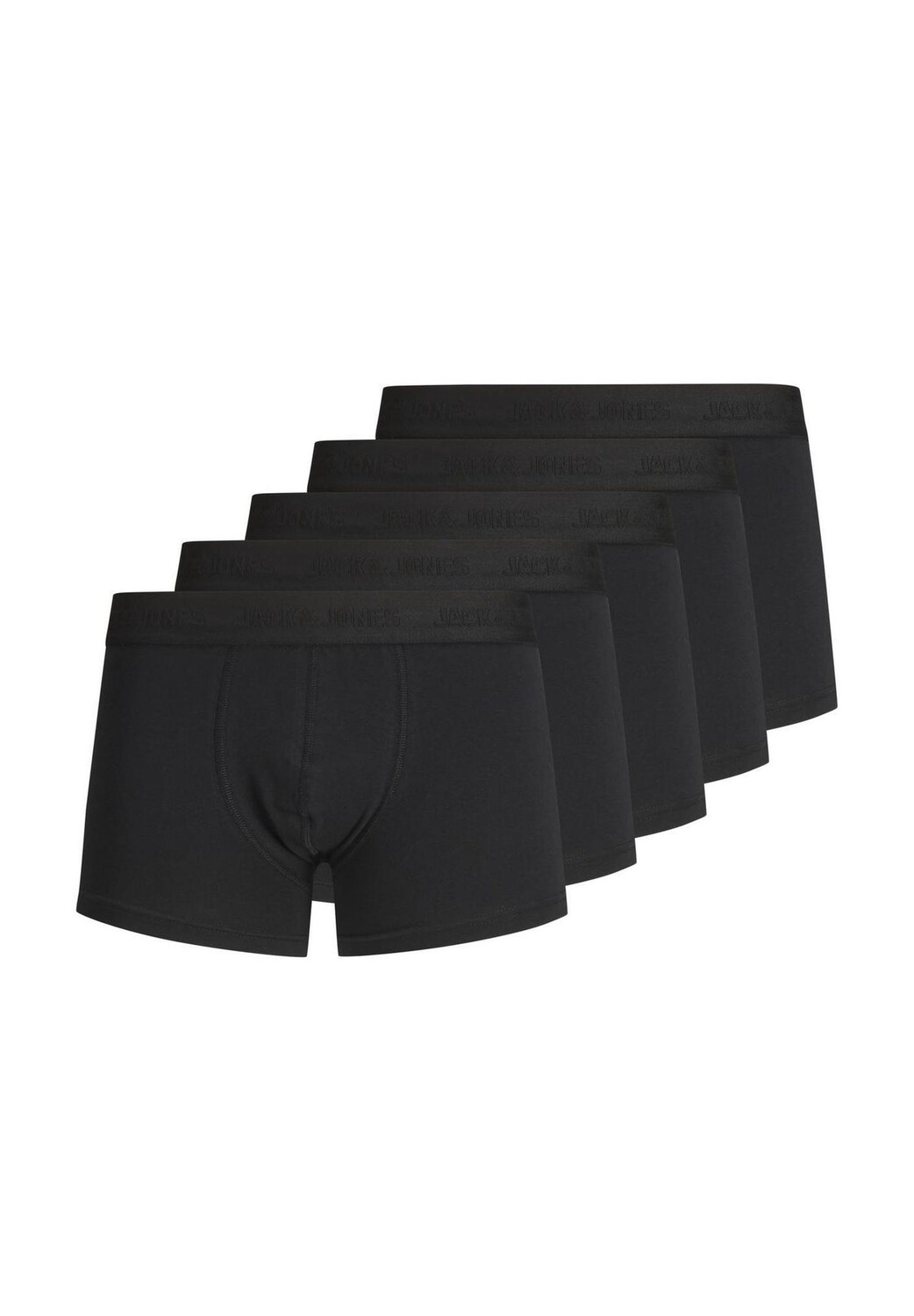 Мужские шорты-боксеры, 5 шт. в упаковке - JACTONE IN TONE TRUNKS, хлопок стрейч JACK & JONES, черный
Мужские шорты-боксеры, 5 шт. в упаковке - JACTONE IN TONE TRUNKS, хлопок стрейч JACK & JONES, черный