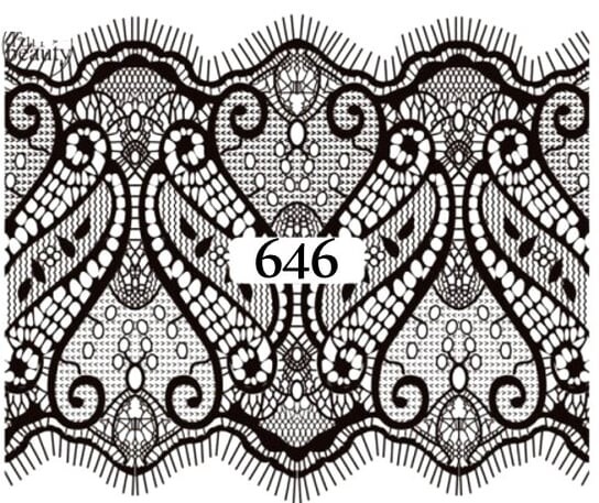 Водные наклейки для ногтей - №646, Raisin
Водные наклейки для ногтей - №646, Raisin