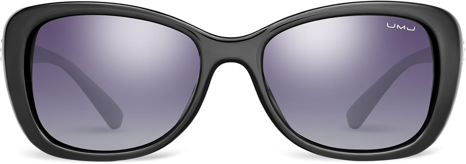 Поляризованные солнцезащитные очки для женщин — стильные очки с защитой от УФ-излучения для дам, также доступны и мужские солнцезащитные очки UMJ, Black Frame/Gradient Grey Lenses
Поляризованные солнцезащитные очки для женщин — стильные очки с защитой от УФ-излучения для дам, также доступны и мужские солнцезащитные очки UMJ, Black Frame/Gradient Grey Lenses
