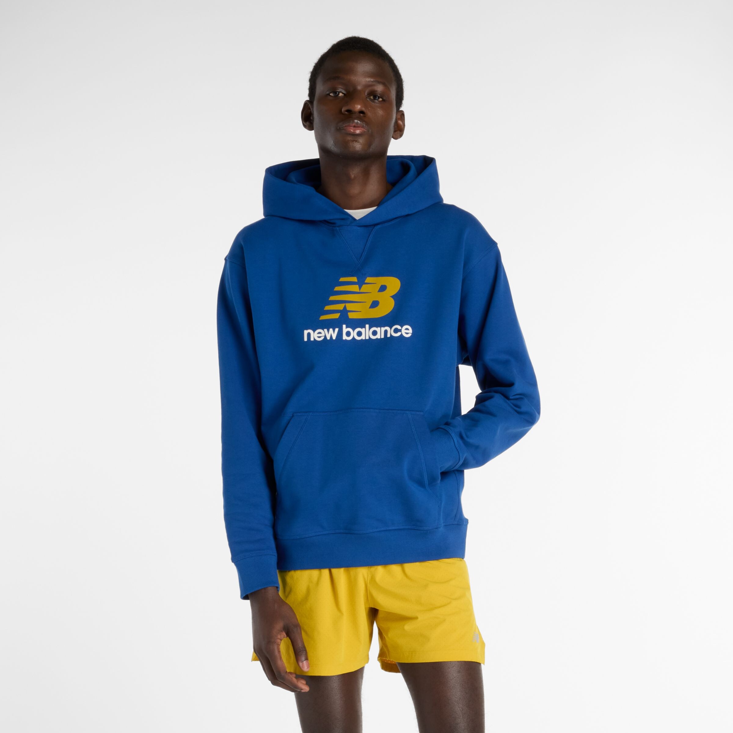 New balance Толстовка 'Athletics' в синем цвете
New balance Толстовка 'Athletics' в синем цвете