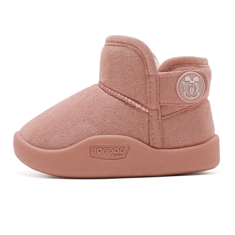 Детские ботинки с высоким берцем и противоскользящим покрытием BOBDOG, розовый
Детские ботинки с высоким берцем и противоскользящим покрытием BOBDOG, розовый