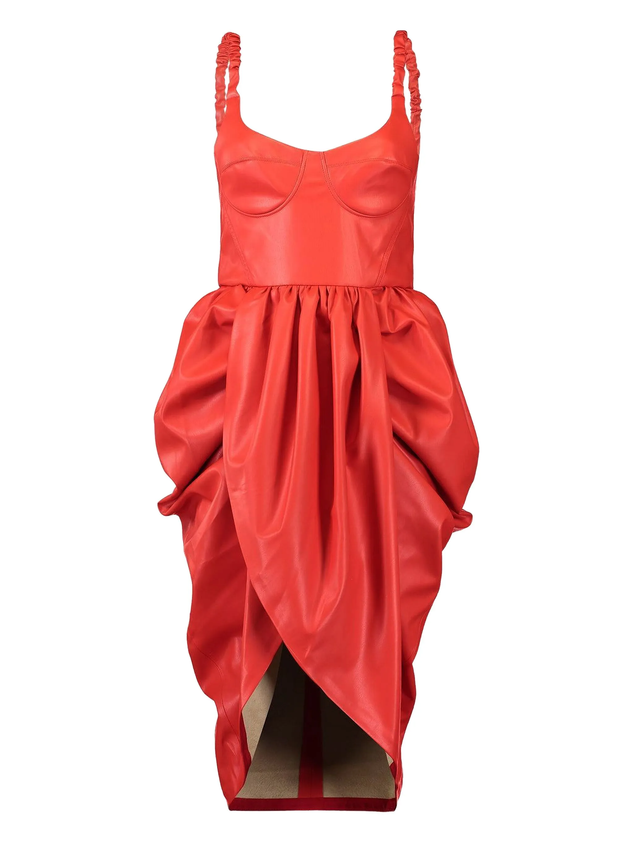 Мини-платье-бюстье с рюшами Stella Mccartney, красный
Мини-платье-бюстье с рюшами Stella Mccartney, красный