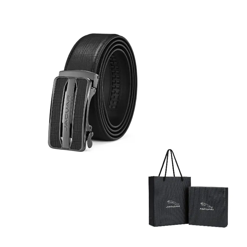 JAGUAR Кожаный ремень мужской черный, Black
JAGUAR Кожаный ремень мужской черный, Black