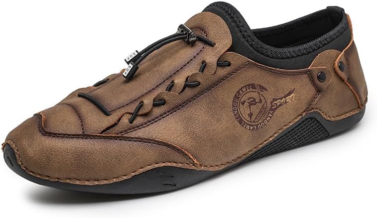 Мужские повседневные кожаные лоферы Легкие Мягкие Комфортные Оксфорды Нескользящие Дышащие Туфли для прогулок и вождения Asifn, хаки
Мужские повседневные кожаные лоферы Легкие Мягкие Комфортные Оксфорды Нескользящие Дышащие Туфли для прогулок и вождения Asifn, хаки