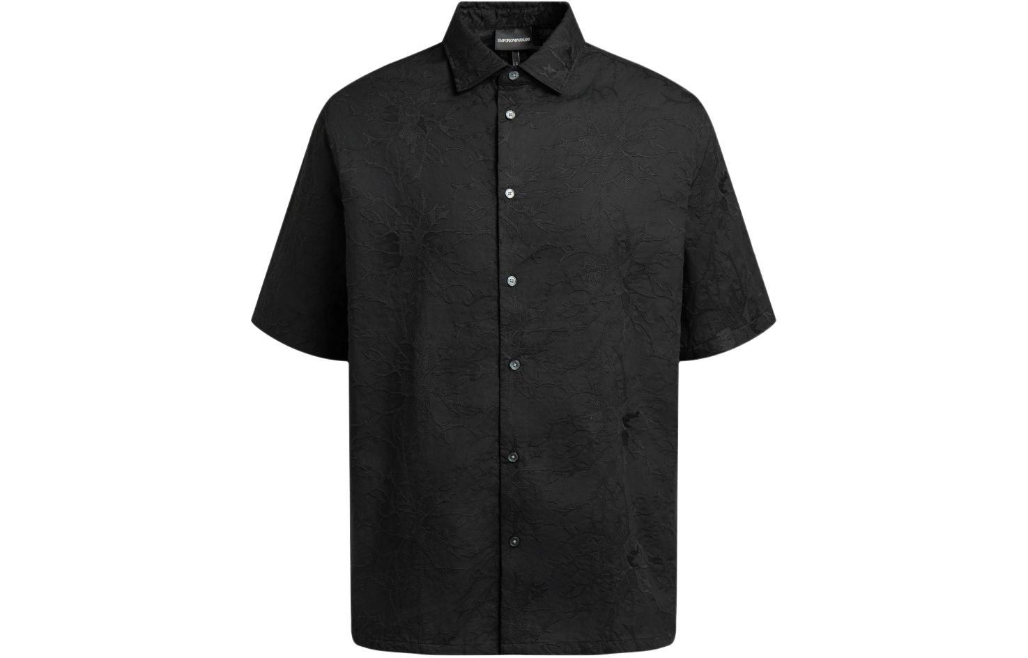 Футболка с жаккардовым узором EMPORIO ARMANI, черная
Футболка с жаккардовым узором EMPORIO ARMANI, черная