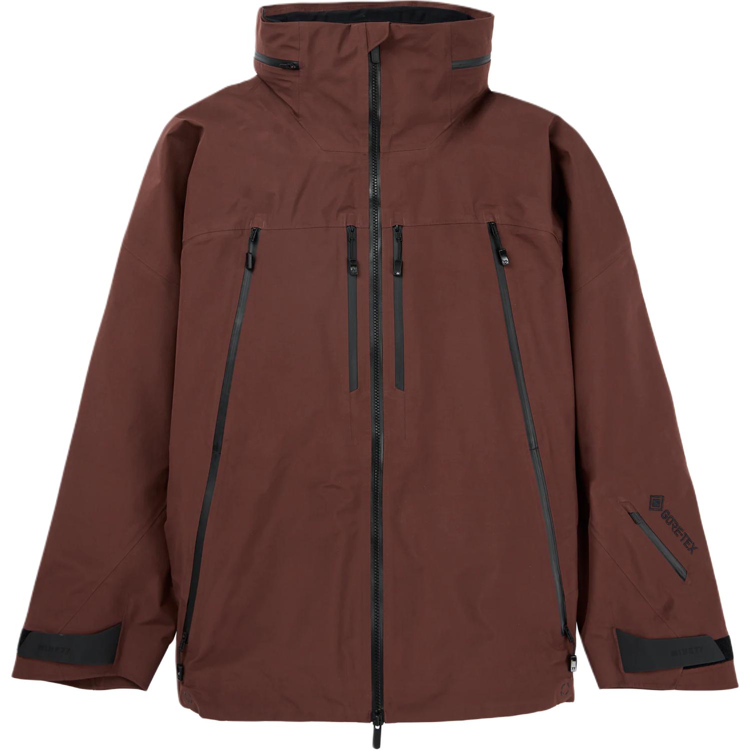 Mine77 fw24 gore tex 3l лыжная куртка unisex BURTON, коричневый
Mine77 fw24 gore tex 3l лыжная куртка unisex BURTON, коричневый