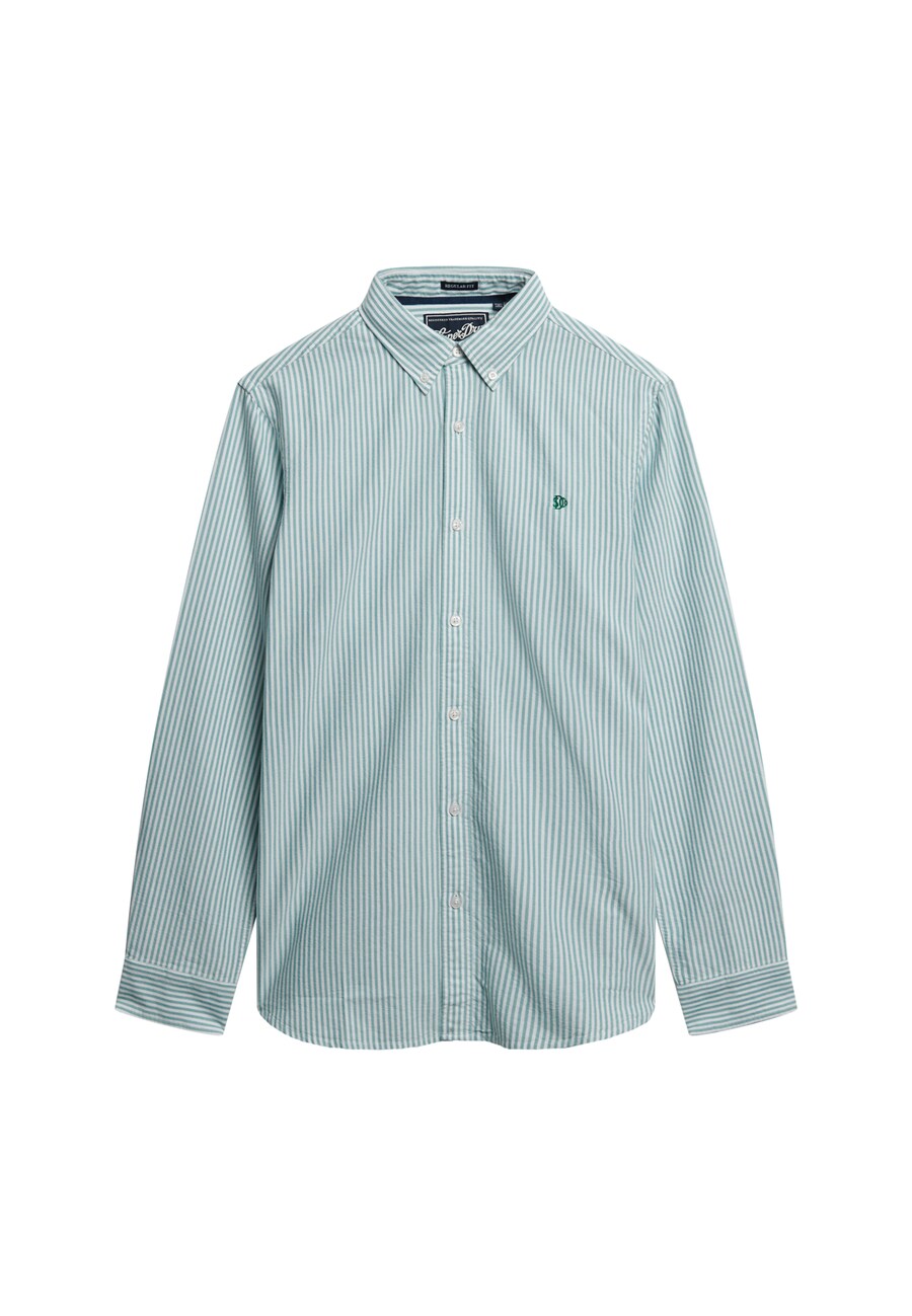 Рубашка обычного кроя на пуговицах Superdry, зеленый
Рубашка обычного кроя на пуговицах Superdry, зеленый