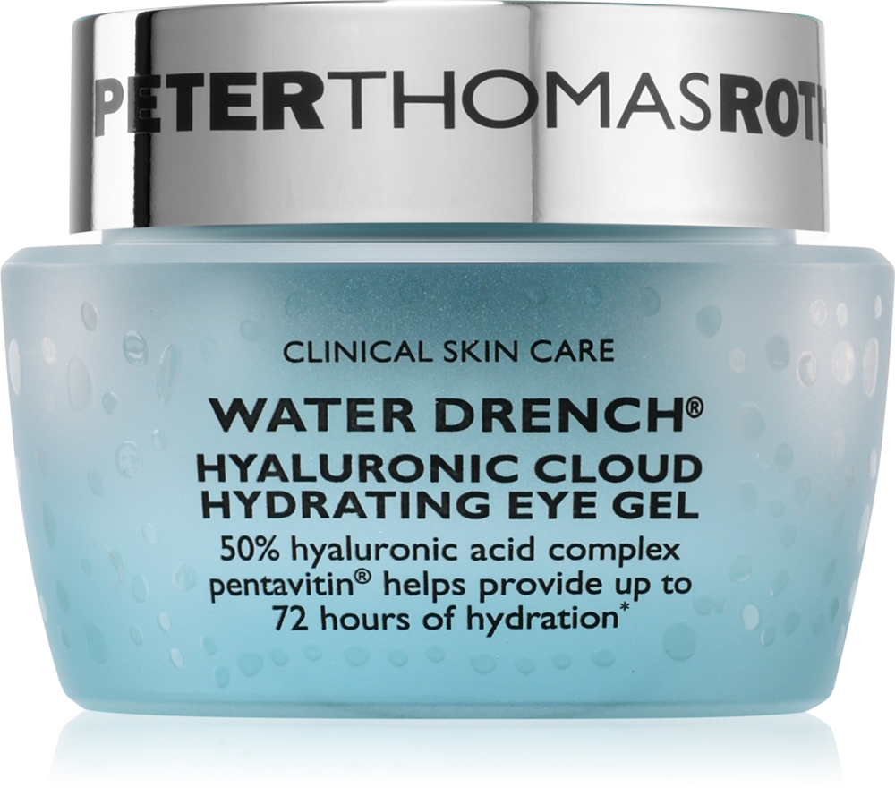 Увлажняющий гель для глаз Water Drench Hyaluronic Cloud с гиалуроновой кислотой Peter Thomas Roth, 15 мл
Увлажняющий гель для глаз Water Drench Hyaluronic Cloud с гиалуроновой кислотой Peter Thomas Roth, 15 мл