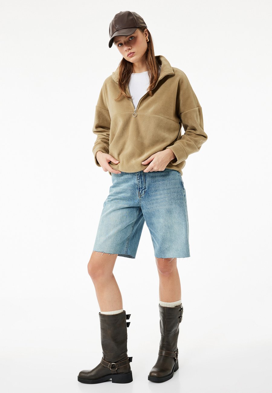 Джемпер Koton Fleece jumper, Khaki
Джемпер Koton Fleece jumper, Khaki