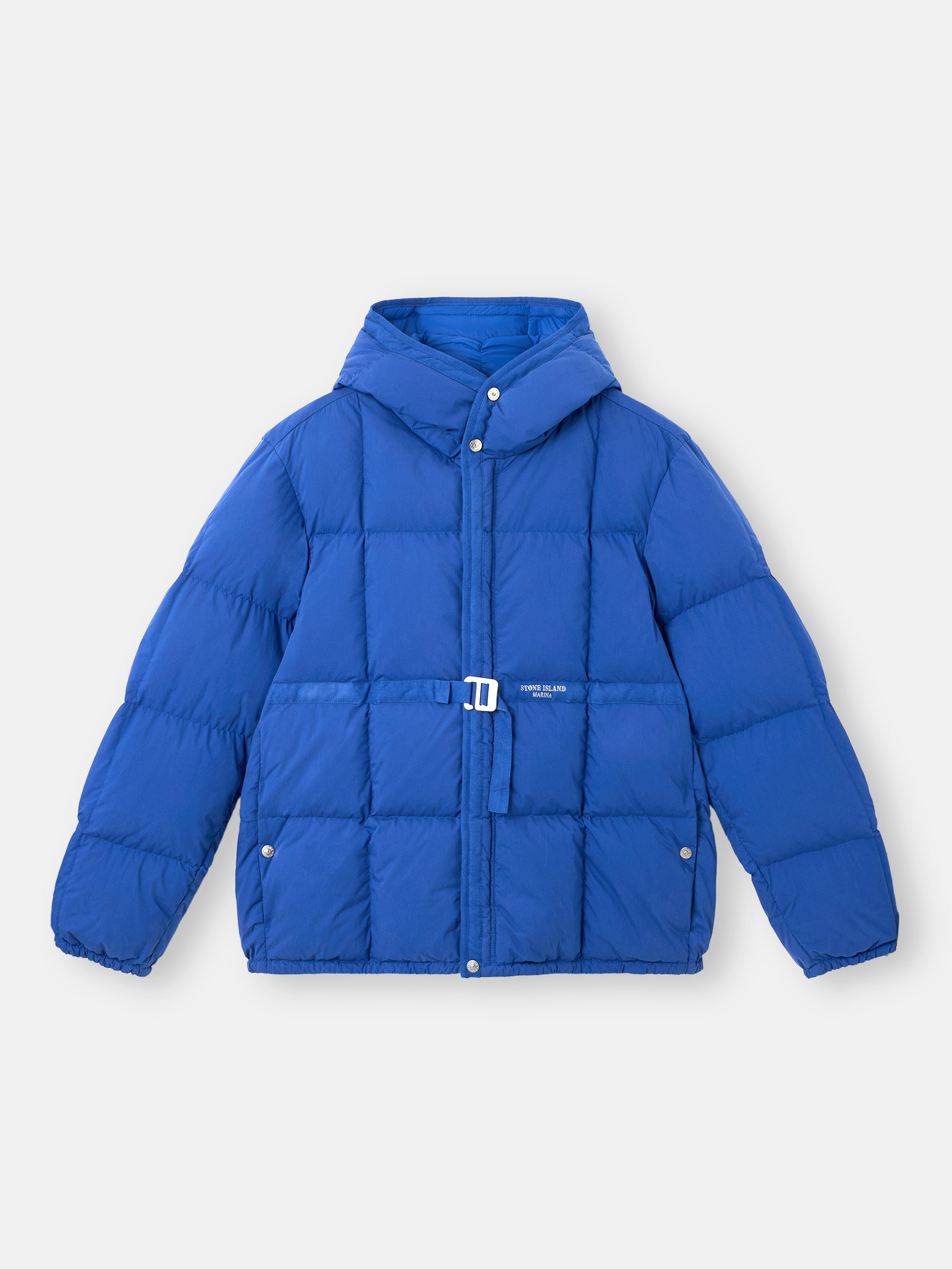 Пуховик с капюшоном, защитой от падения и карманами на кнопках Stone Island 4100081 COTTON NYLON TELA_STONE ISLAND MARINA, Bright Blue
Пуховик с капюшоном, защитой от падения и карманами на кнопках Stone Island 4100081 COTTON NYLON TELA_STONE ISLAND MARINA, Bright Blue