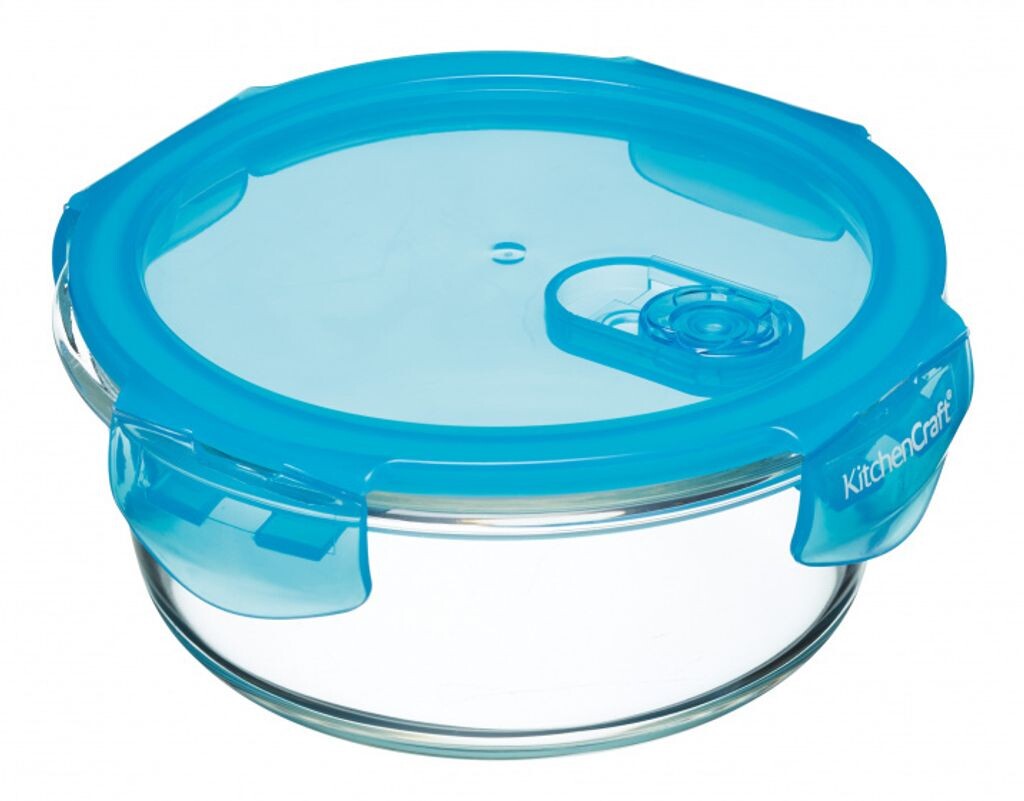 KitchenCraft Pure Seal Стеклянный ланч-бокс для духовки, 350 мл, прозрачное стекло в вакуумной упаковке, 600 мл (1 пинта) Kitchen Craft, синий
KitchenCraft Pure Seal Стеклянный ланч-бокс для духовки, 350 мл, прозрачное стекло в вакуумной упаковке, 600 мл (1 пинта) Kitchen Craft, синий