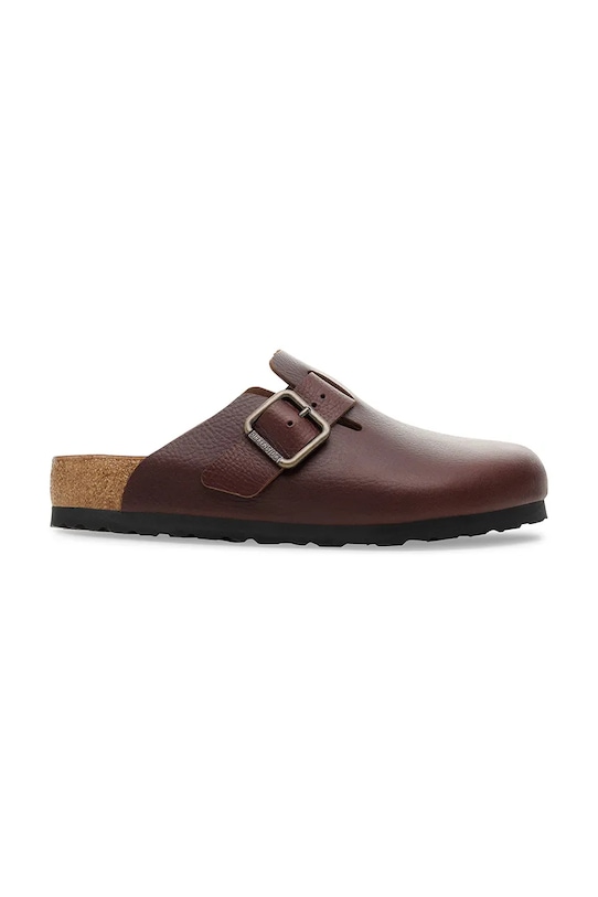 Бостонские винтажные кожаные шлёпанцы с деревянной пряжкой Birkenstock, коричневый
Бостонские винтажные кожаные шлёпанцы с деревянной пряжкой Birkenstock, коричневый