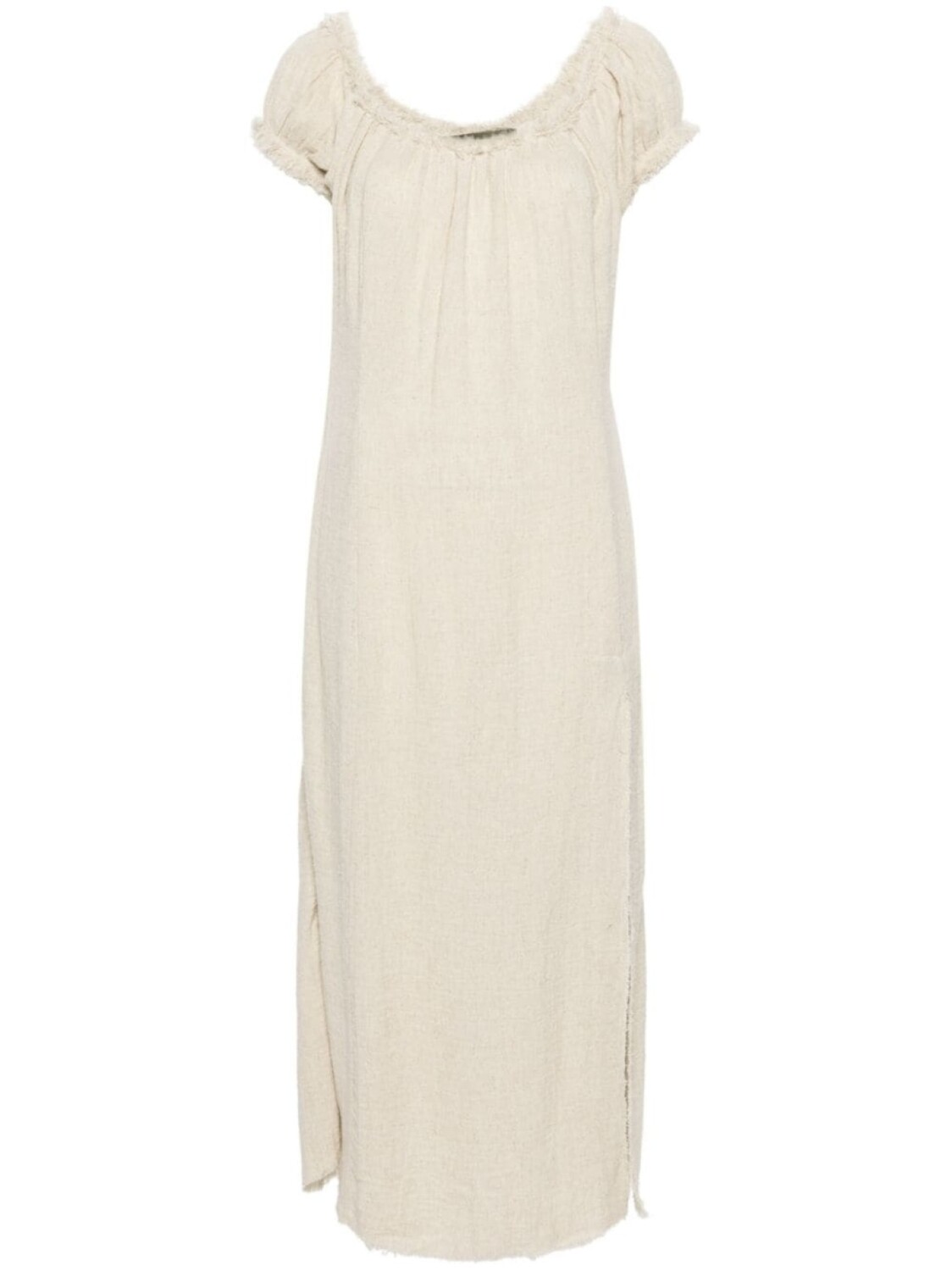 Платье-комбинация с бахромой Elena Velez, бежевый
Платье-комбинация с бахромой Elena Velez, бежевый