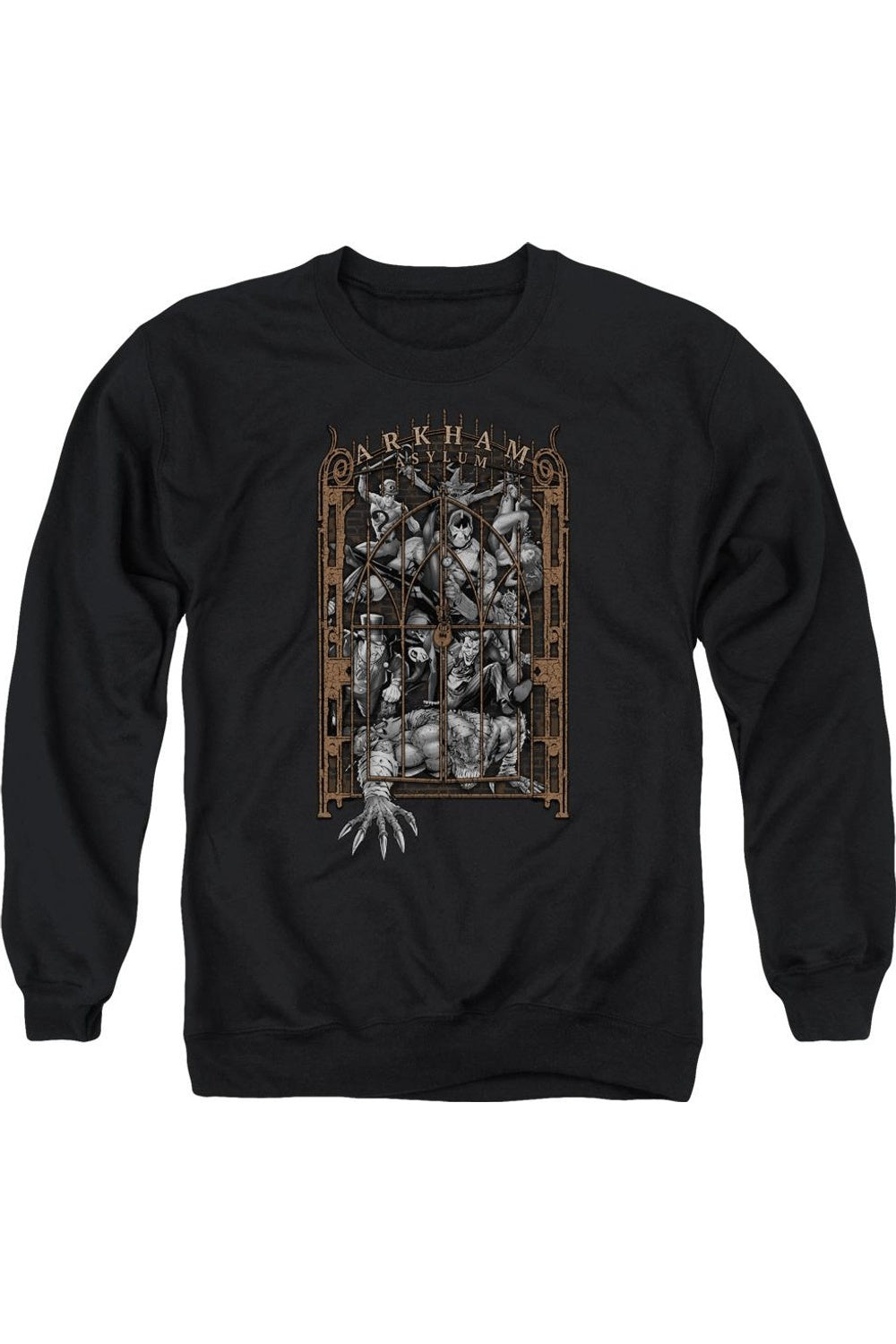 Толстовка Batman Arkhams Gate для взрослых с круглым вырезом Gildan, черный
Толстовка Batman Arkhams Gate для взрослых с круглым вырезом Gildan, черный