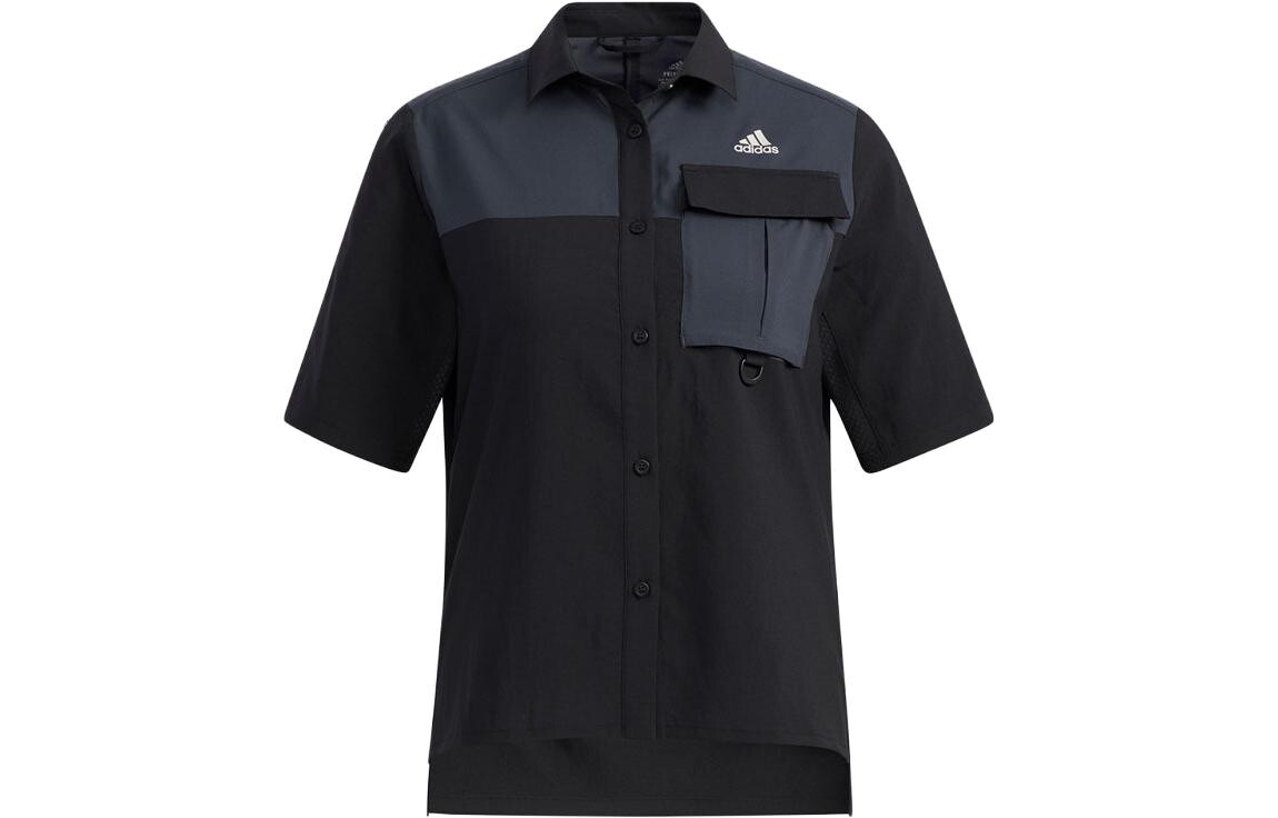 Рубашка женская черная/серая Adidas 
Рубашка женская черная/серая Adidas