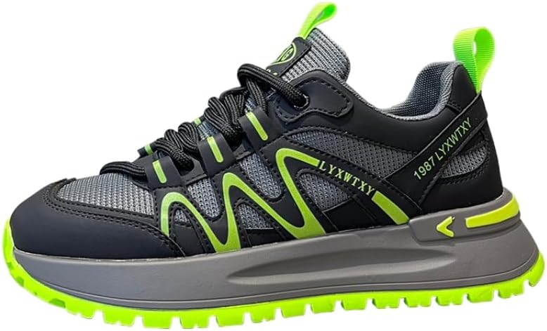 Мужские дышащие спортивные кроссовки из сетки - легкие кроссовки с мягкой подошвой для бега, комфортные весной и осенью Hoalox, зеленый
Мужские дышащие спортивные кроссовки из сетки - легкие кроссовки с мягкой подошвой для бега, комфортные весной и осенью Hoalox, зеленый