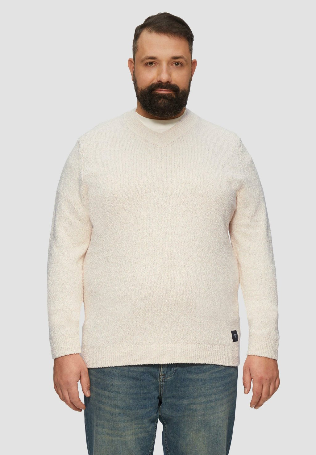 Джемпер V AUSSCHNITT s.Oliver, молочный
Джемпер V AUSSCHNITT s.Oliver, молочный