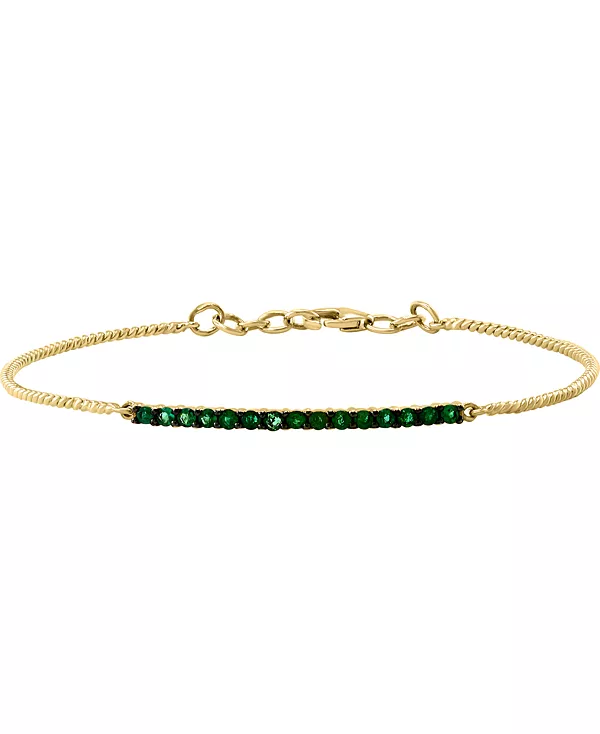 Теннисный браслет с сапфирами (5/8 карата) из 14-каратного белого золота (также с рубинами и изумрудами) Lali Jewels, emerald
Теннисный браслет с сапфирами (5/8 карата) из 14-каратного белого золота (также с рубинами и изумрудами) Lali Jewels, emerald