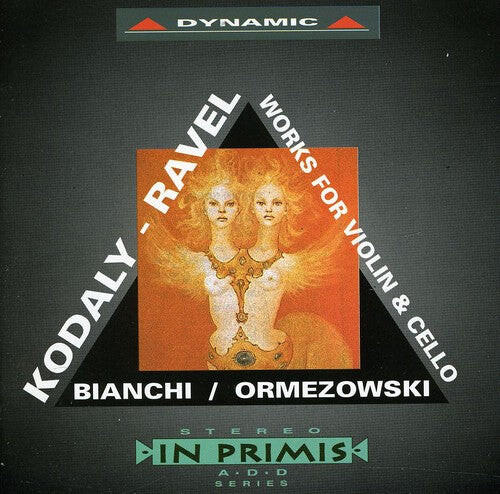 CD диск Kodaly / Ravel / Maggio Ormezowski / Bianchi: Works for Violin & Cello
CD диск Kodaly / Ravel / Maggio Ormezowski / Bianchi: Works for Violin & Cello