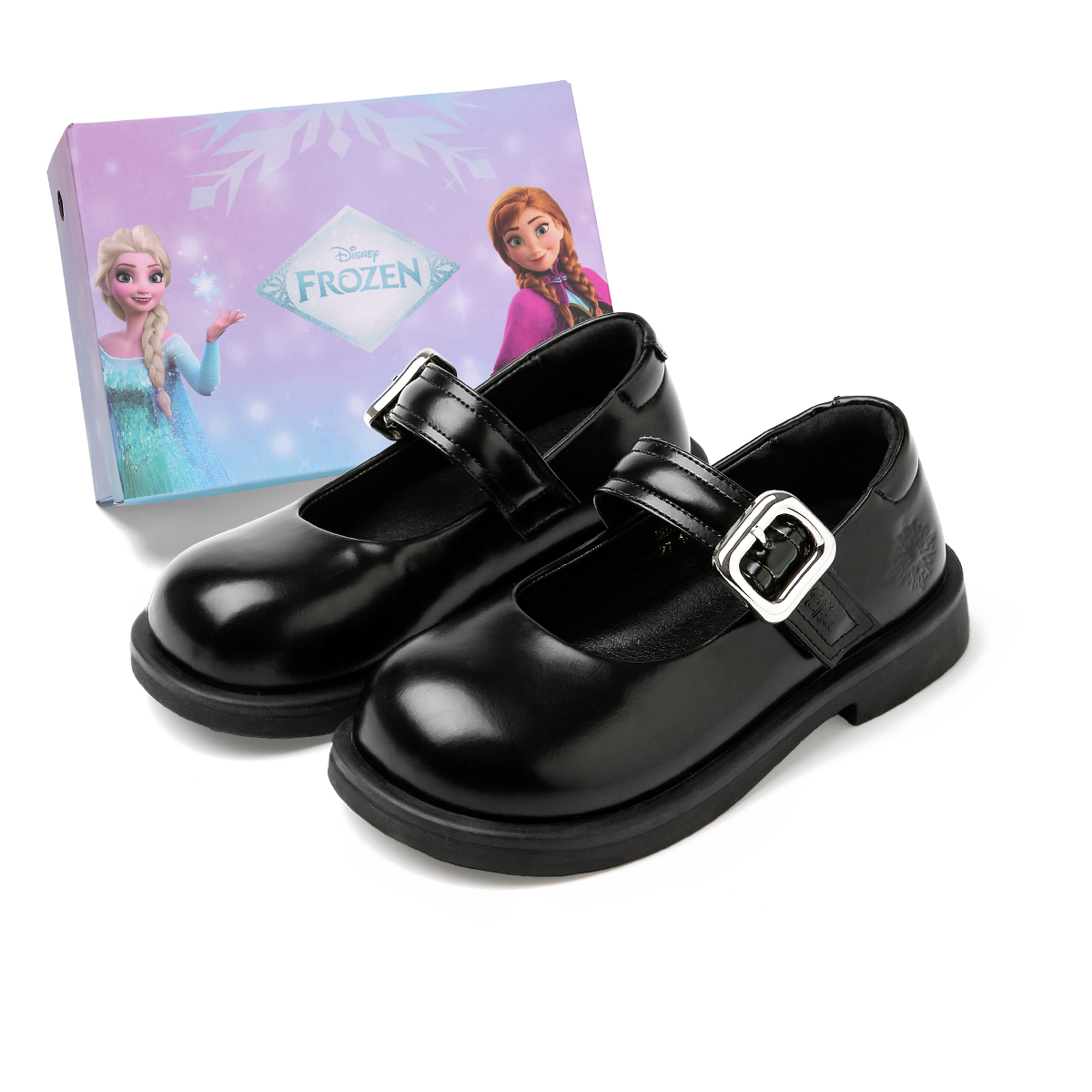Детские кожаные туфли серии Frozen Series с противоскользящим покрытием, устойчивые к износу и ударам, с низким верхом Disney, черный
Детские кожаные туфли серии Frozen Series с противоскользящим покрытием, устойчивые к износу и ударам, с низким верхом Disney, черный