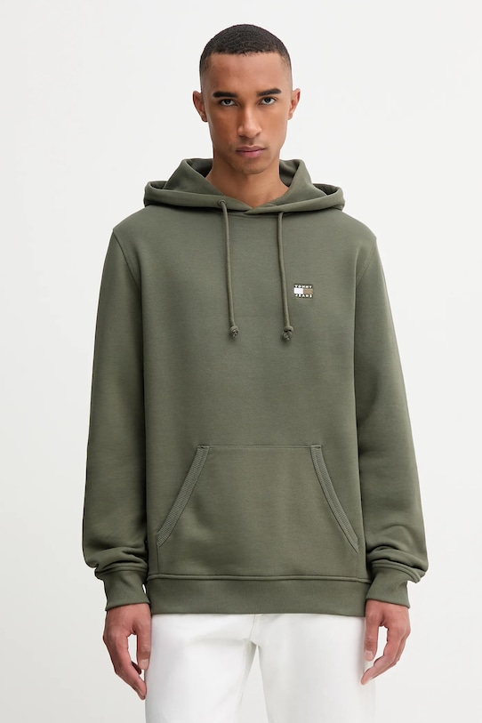 Хлопковая толстовка Tommy Jeans, зеленый
Хлопковая толстовка Tommy Jeans, зеленый