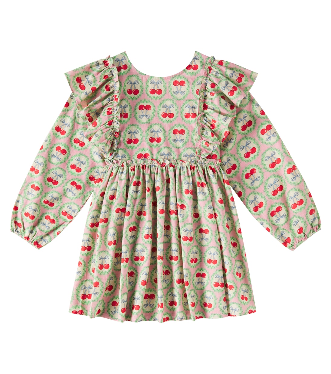 Платье Evia из хлопка с принтом и бантом Konges Sløjd, Cherry Bow
Платье Evia из хлопка с принтом и бантом Konges Sløjd, Cherry Bow