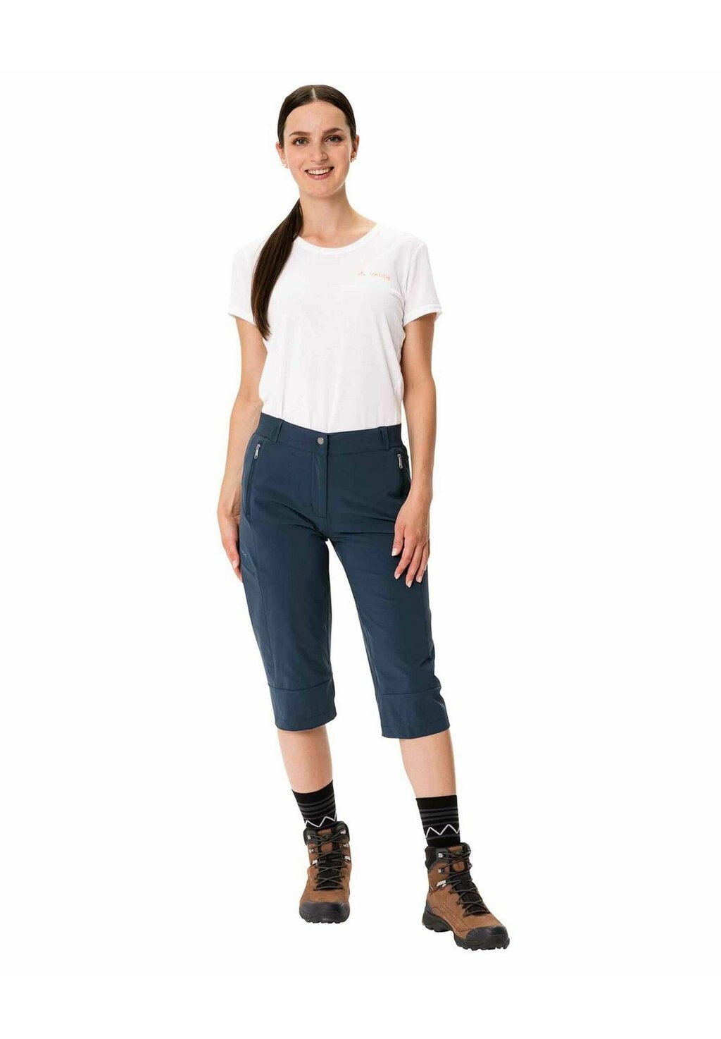 Спортивные брюки 3/4 WO FARLEY STRETCH CAPRI III DUSTY Vaude, цвет dark sea
Спортивные брюки 3/4 WO FARLEY STRETCH CAPRI III DUSTY Vaude, цвет dark sea