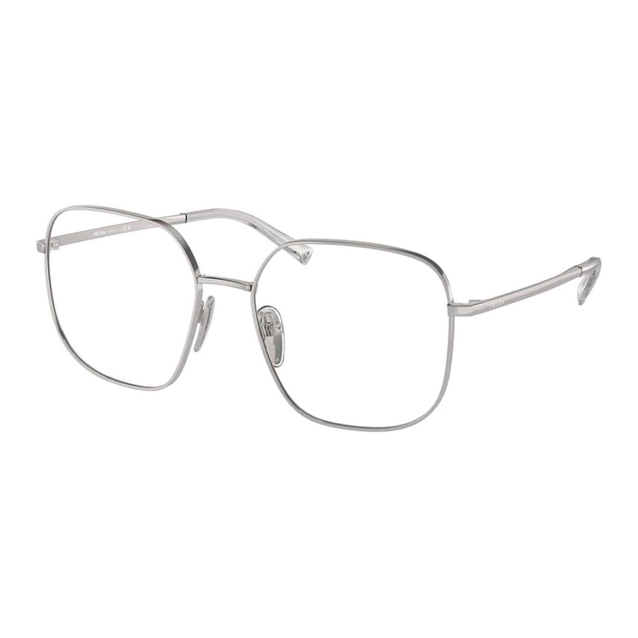 Очки с квадратной оправой PRADA, серебро
Очки с квадратной оправой PRADA, серебро