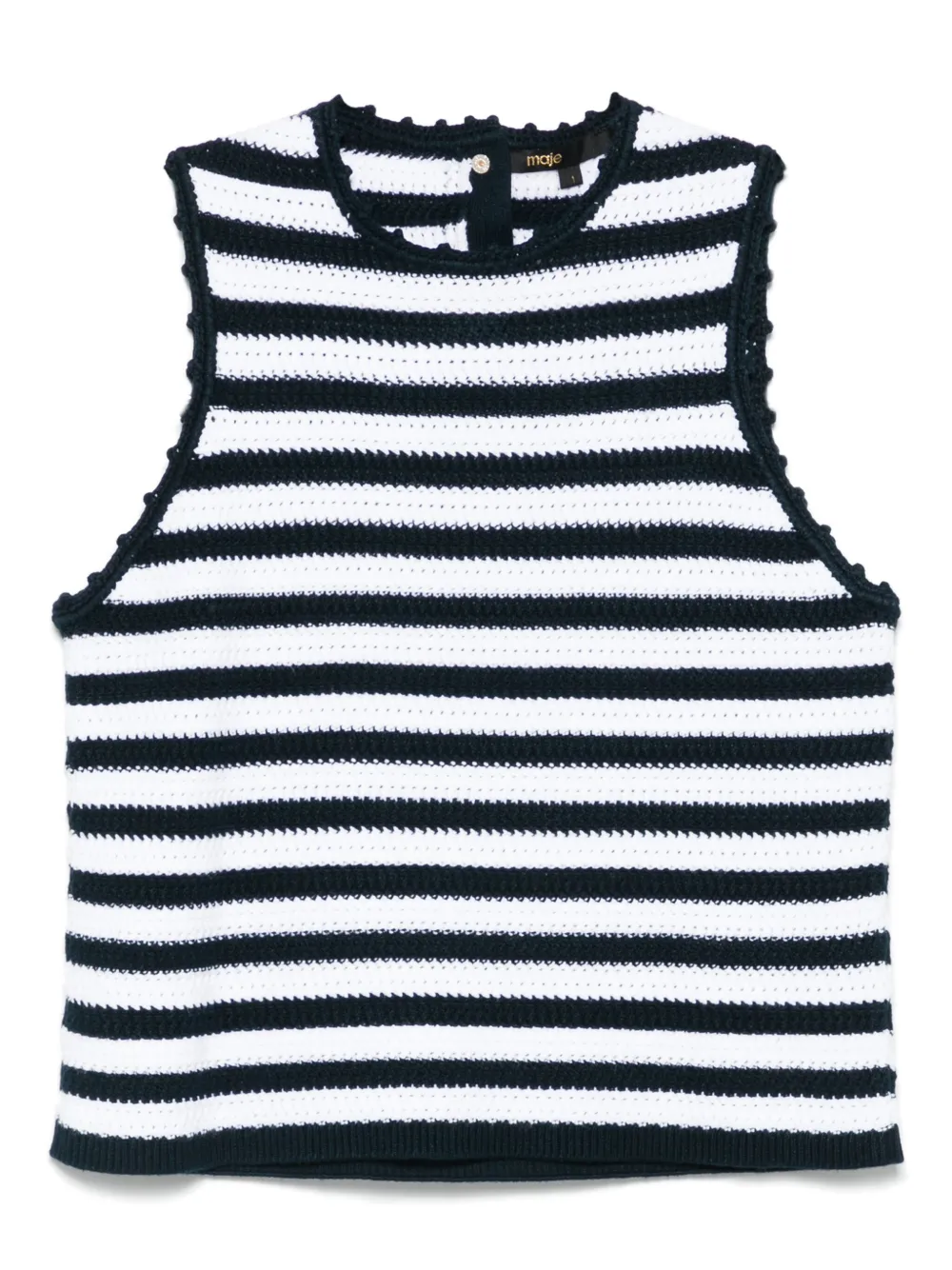 Топ в технике кроше Maje, белый
Топ в технике кроше Maje, белый