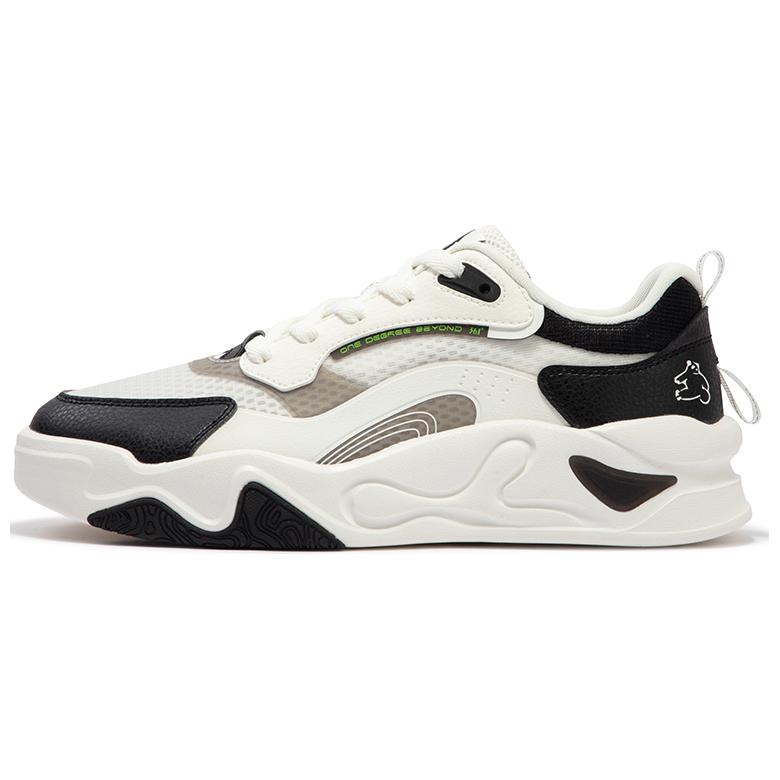 361° Антискользящие износостойкие низкие скейтерские кроссовки мужские бело-черные Feather White/Obsidian Black, цвет Feather White/Obsidian Black
361° Антискользящие износостойкие низкие скейтерские кроссовки мужские бело-черные Feather White/Obsidian Black, цвет Feather White/Obsidian Black