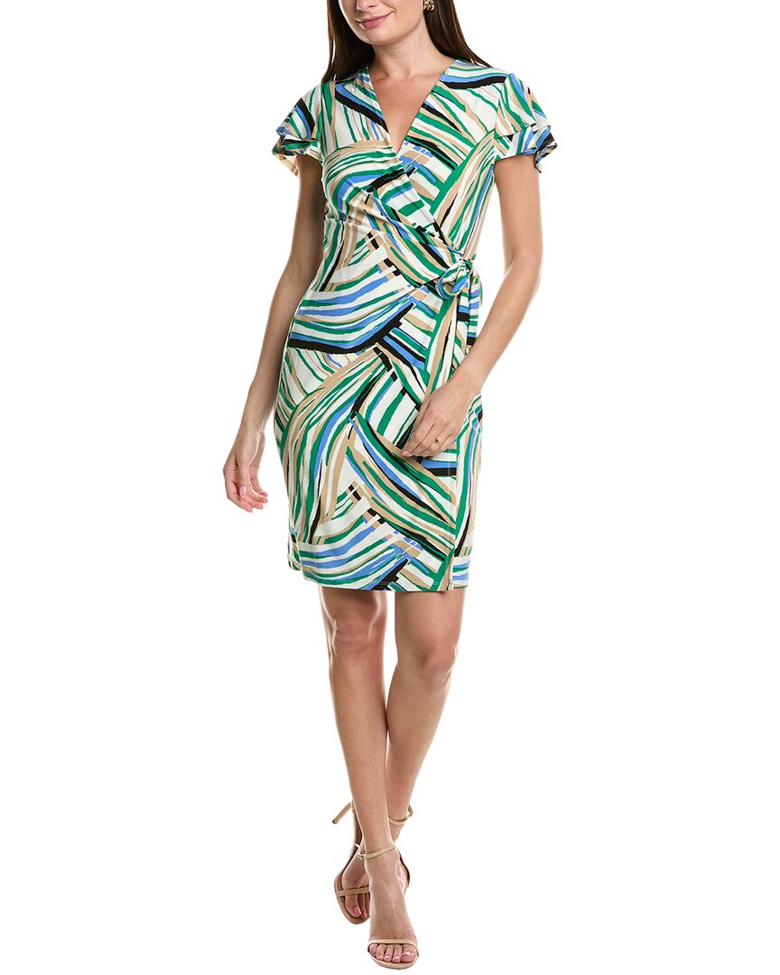 Anne Klein Классическое мини-платье, зеленый 
Anne Klein Классическое мини-платье, зеленый