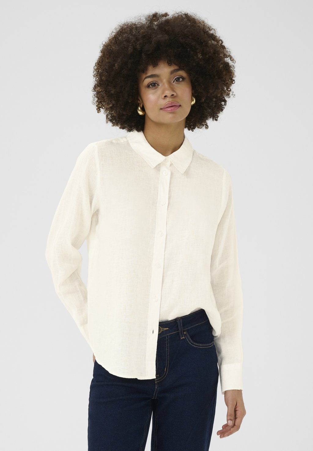 Блузка на пуговицах CUNYSSA Culture, кремовый
Блузка на пуговицах CUNYSSA Culture, кремовый