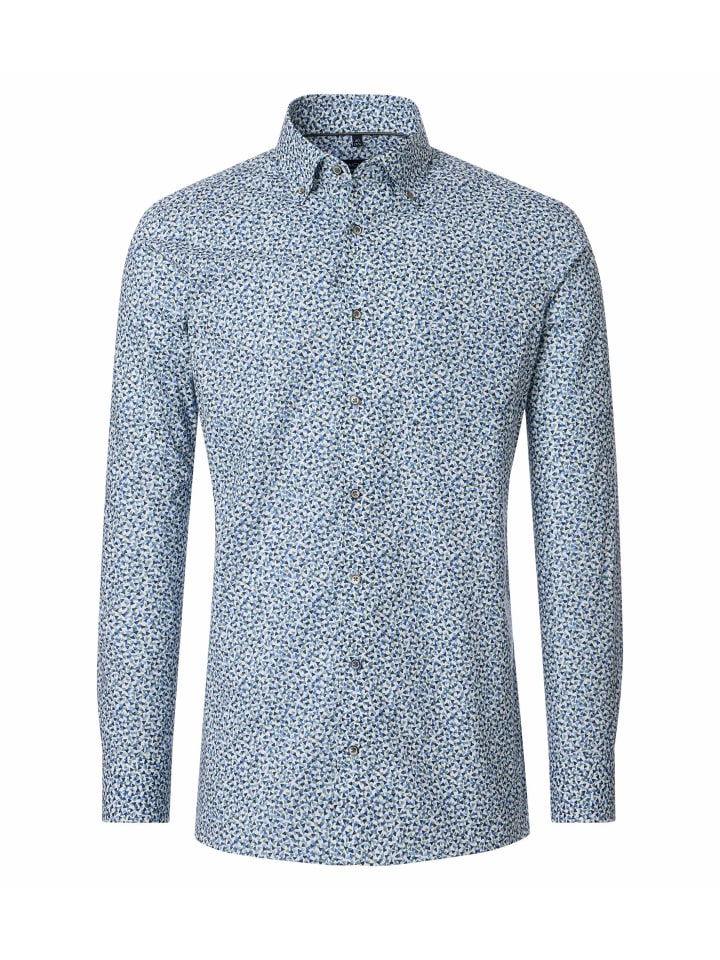 Деловая рубашка синего цвета CASAMODA
Деловая рубашка синего цвета CASAMODA