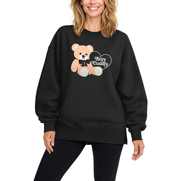 Женский оверсайз флисовый свитшот Stay Cuddly Bear Licensed Character
Женский оверсайз флисовый свитшот Stay Cuddly Bear Licensed Character