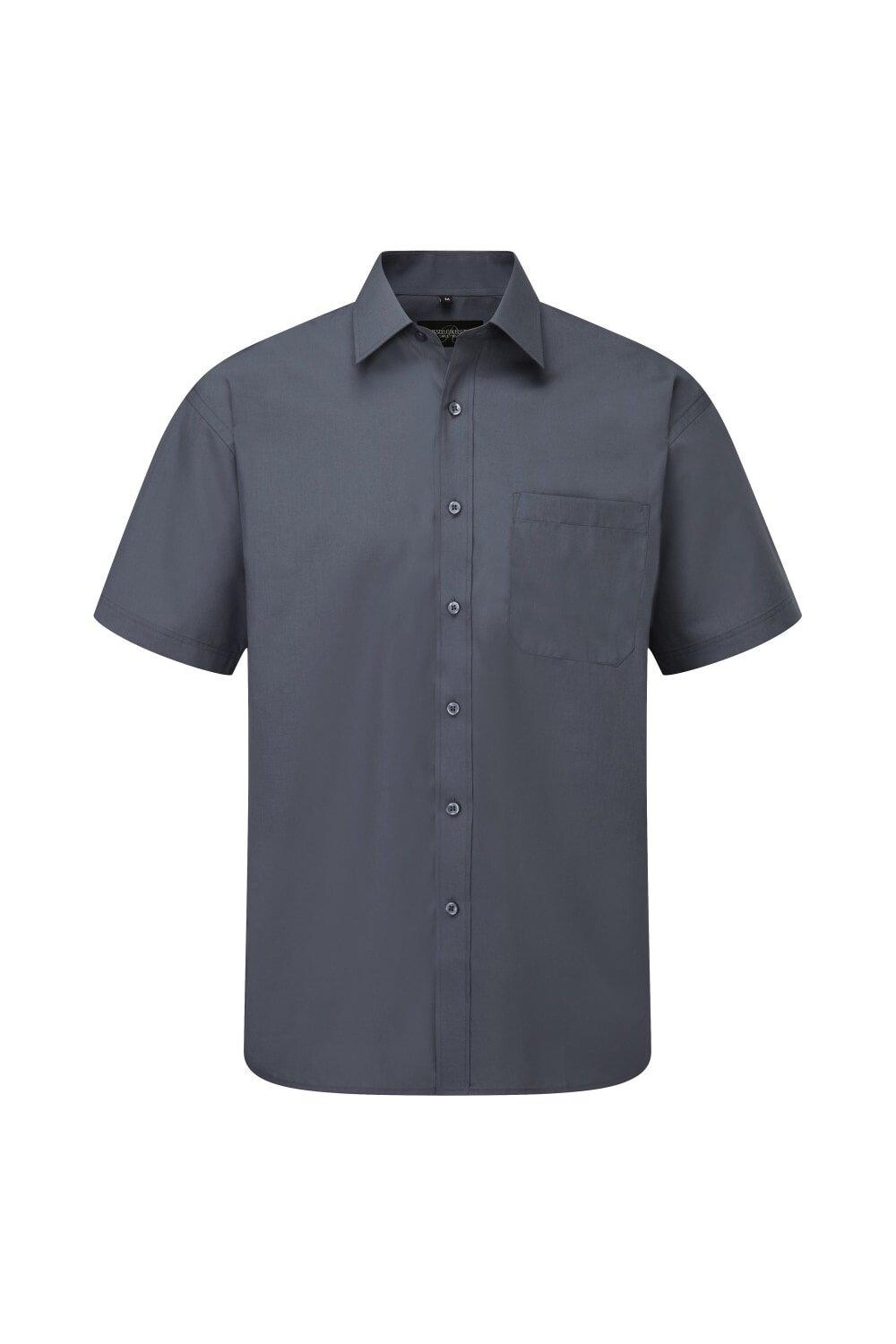 Рубашка из легкого в уходе поплина из полихлопка с короткими рукавами Collection Collection Russell, серый
Рубашка из легкого в уходе поплина из полихлопка с короткими рукавами Collection Collection Russell, серый