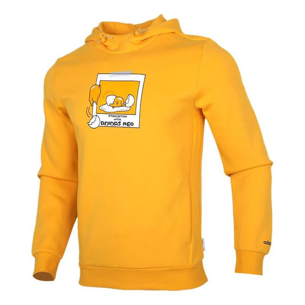 Толстовка Men's adidas neo Gdtm Hdy Sports Yellow, желтый 
Толстовка Men's adidas neo Gdtm Hdy Sports Yellow, желтый