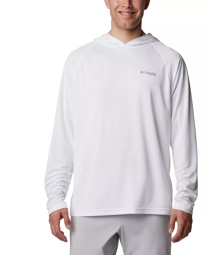 Мужская толстовка с капюшоном PFG Solar Stream с влагоотводящей технологией и защитой UPF 50 Columbia, белый
Мужская толстовка с капюшоном PFG Solar Stream с влагоотводящей технологией и защитой UPF 50 Columbia, белый